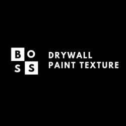 BOSS drywall and paint logo